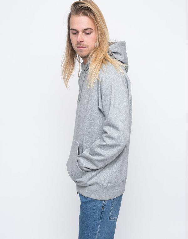 Carhartt WIP Hooded Chase Grey Heather / Gold M