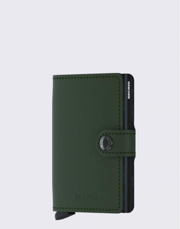 Secrid Miniwallet Matte Green-Black
