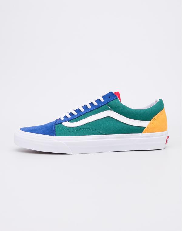 Sneakers - tenisky Vans Old Skool (Vans Yacht Club) Blue/Green/Yellow