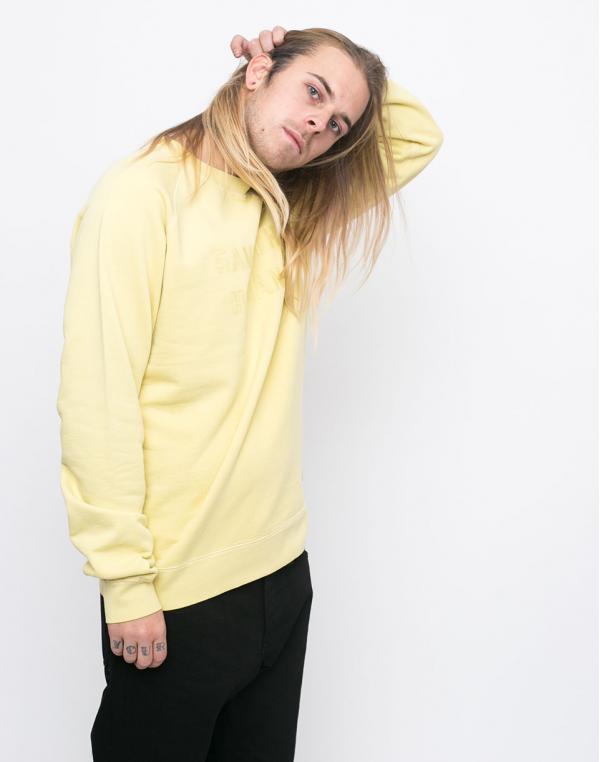 Thinking MU SAVE THE HUMANS YELLOW RAFFIA M