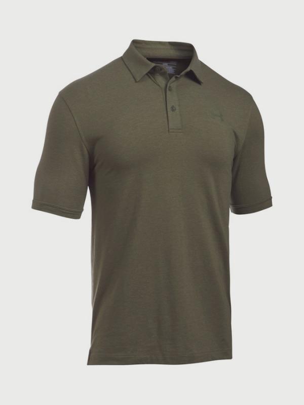 Tričko Under Armour Tac Cc Polo Zelená