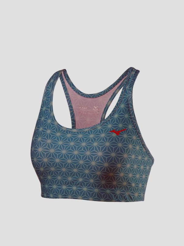 Podprsenka Mizuno DryLite Heritage Bra Zelená