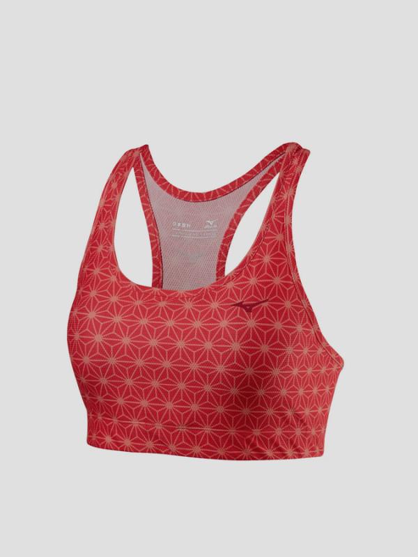 Podprsenka Mizuno DryLite Heritage Bra Oranžová