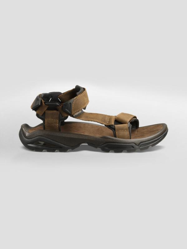 Sandály Teva TERRA FI 4 LEATHER Hnědá