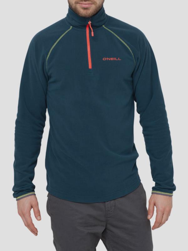 Mikina O´Neill PMTF O'NEILL 1/2 ZIP FLEECE Modrá