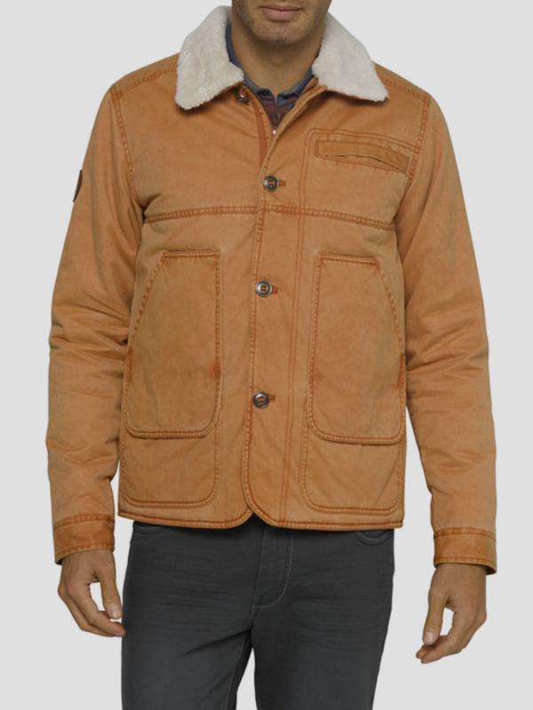 Bunda O´Neill LM O'RIGINALS DECK JACKET Hnědá