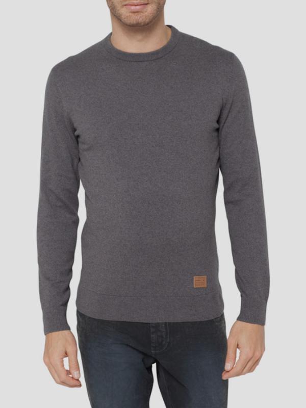 Svetr O´Neill LM HALF MOON PULLOVER Šedá