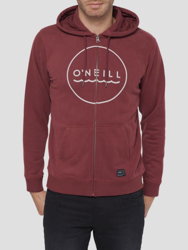 Mikina O´Neill LM PCH YAMBAO FULL ZIP SWEAT Červená