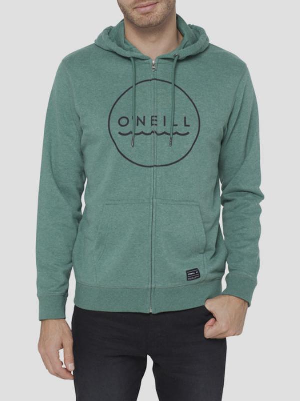 Mikina O´Neill LM PCH YAMBAO FULL ZIP SWEAT Zelená