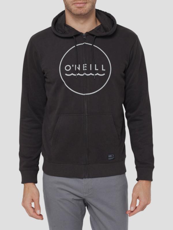 Mikina O´Neill LM PCH YAMBAO FULL ZIP SWEAT Černá