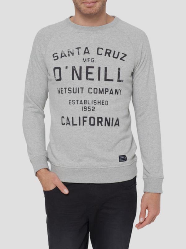 Mikina O´Neill LM SANTA CRUZ CREW SWEAT Šedá