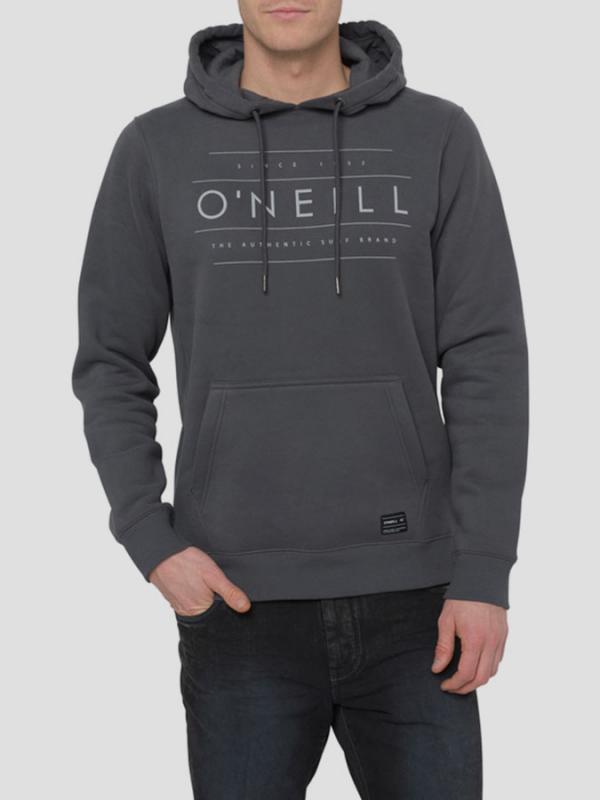 Mikina O´Neill LM PCH OTH SCRIPT SWEAT Šedá