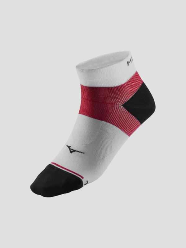 Ponožky Mizuno DryLite Support Mid Bílá