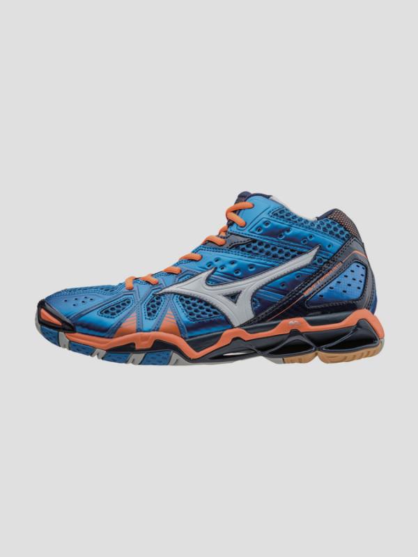 Tenisky Mizuno Wave Tornado 9 Mid Modrá