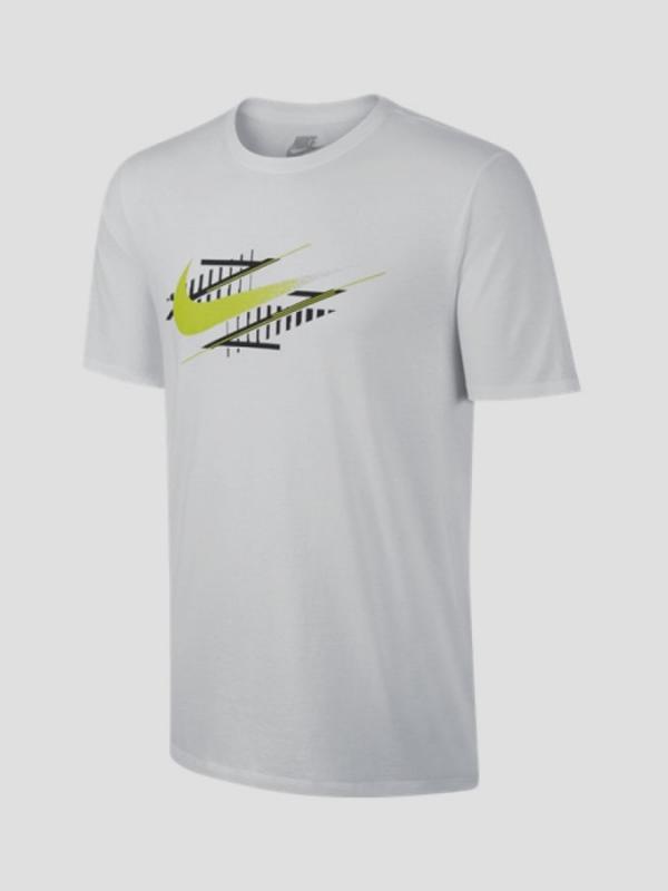 Tričko  NIKE TEE-MOVE IT SWOOSH Bílá