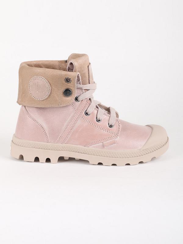 Boty Palladium Pallabrouse Baggy L2 Bílá