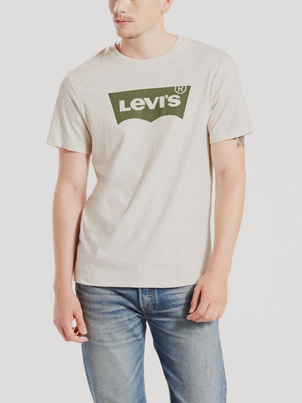 Tričko LEVI'S HOUSEMARK GRAPHIC TEE Bílá