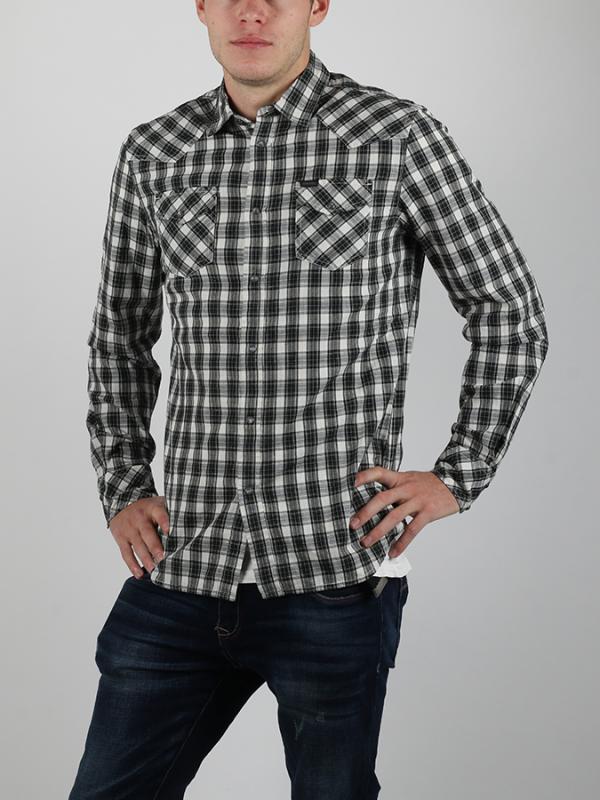 Košile Diesel S-Zule Camicia Černá