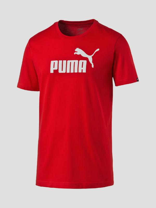 Tričko Puma ESS No.1 Logo Tee Červená