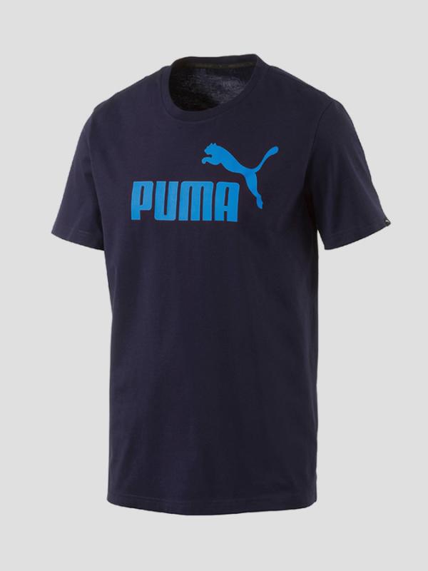 Tričko Puma ESS No.1 Tee Peacoat Barevná