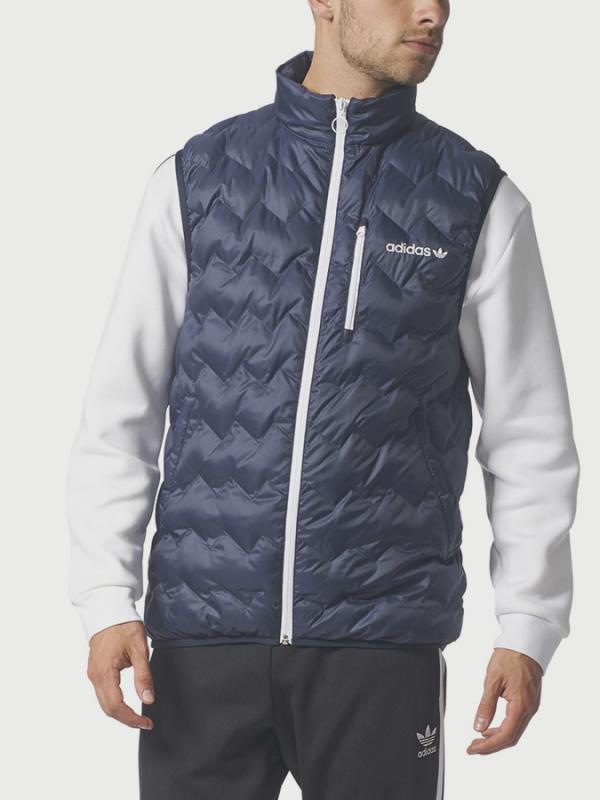 Vesta adidas Originals SERRATED VEST Modrá