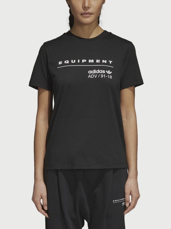 Tričko adidas Originals Eqt Tee Černá