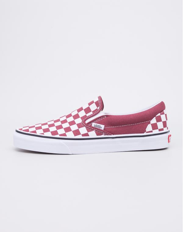 Vans Classic Slip-On (Checkerboard) Apple Butter/True White 41