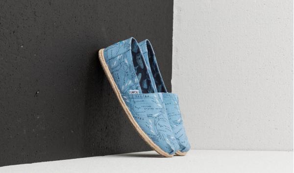 TOMS Men Migration Map Deep Blue