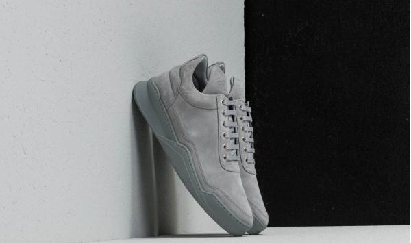 Filling Pieces Low Top Ghost Tone Cement Grey