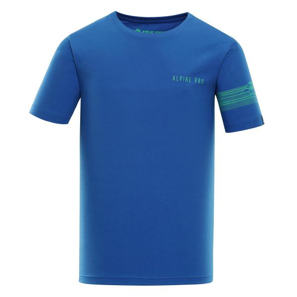 ALPINE PRO ABIC 5 MODRÁ / TYRKYSOVĚ MODRÁ Pánské Triko M