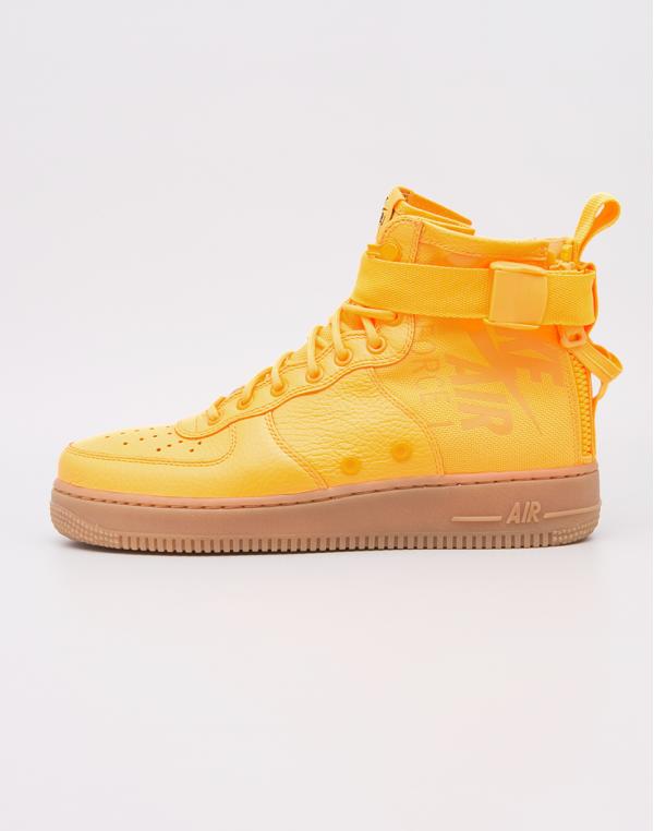 Nike SF Air Force 1 Mid Laser Orange / Laser Orange - Gum Med Brown 42,5