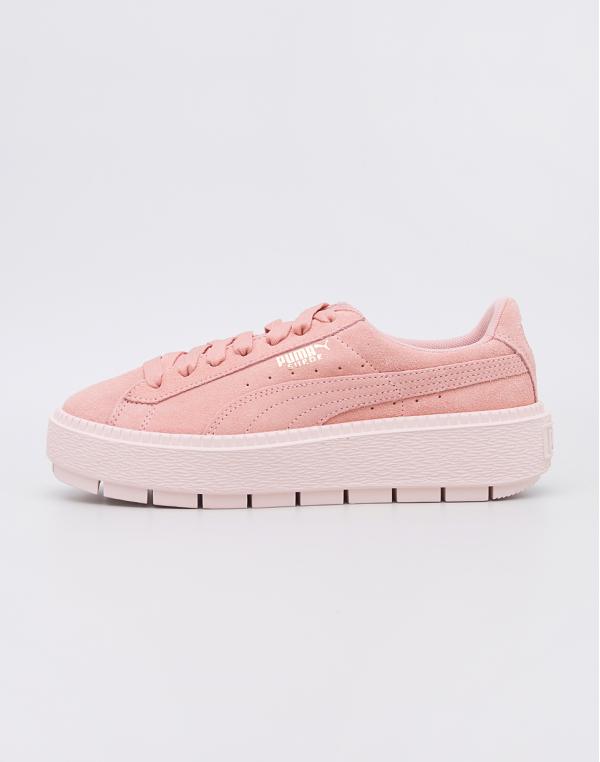 Puma Suede Platform Trace Peach Beige-Pearl 38
