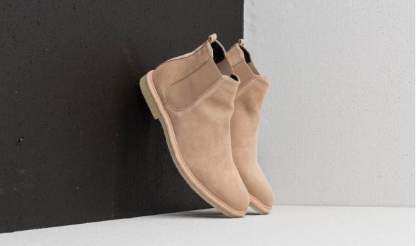 Royal Republiq Cast Crepe Chelsea Suede Camel
