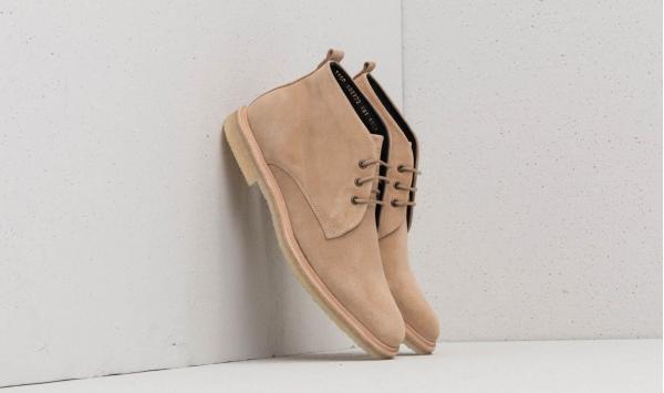 Royal Republiq Cast Crepe Midcut Suede Camel