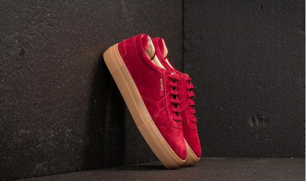 AXEL ARIGATO Platform Suede Burgundy