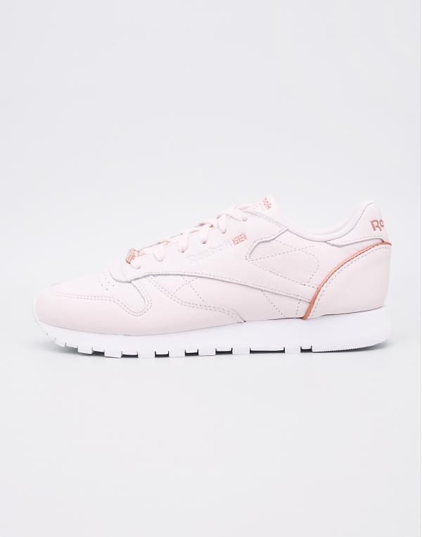 Reebok Classic Leather HW Pale Pink / White / Rose Gold 38
