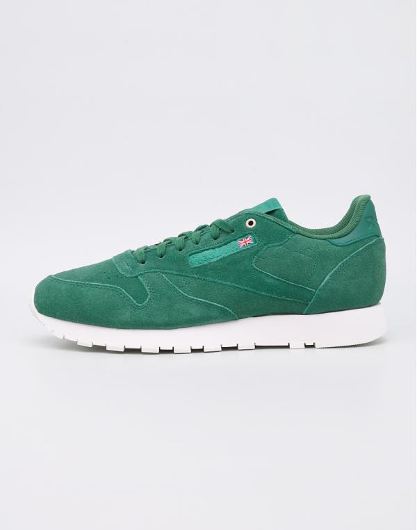 Reebok Montana Cans Classic Leather Fern Green / Chalk 42