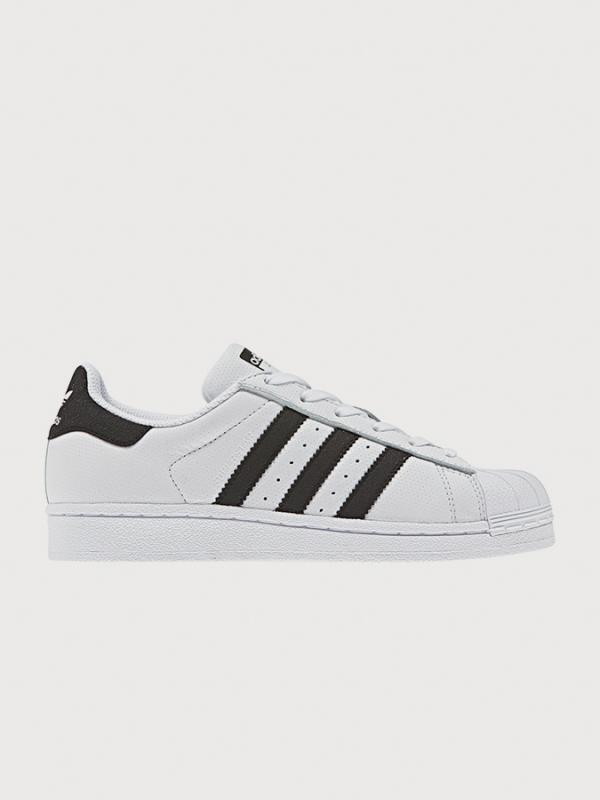 Boty adidas Originals Superstar J Bílá