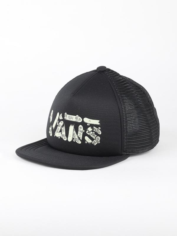 Kšiltovka Vans By Logo Trucker Black (Glow) Černá