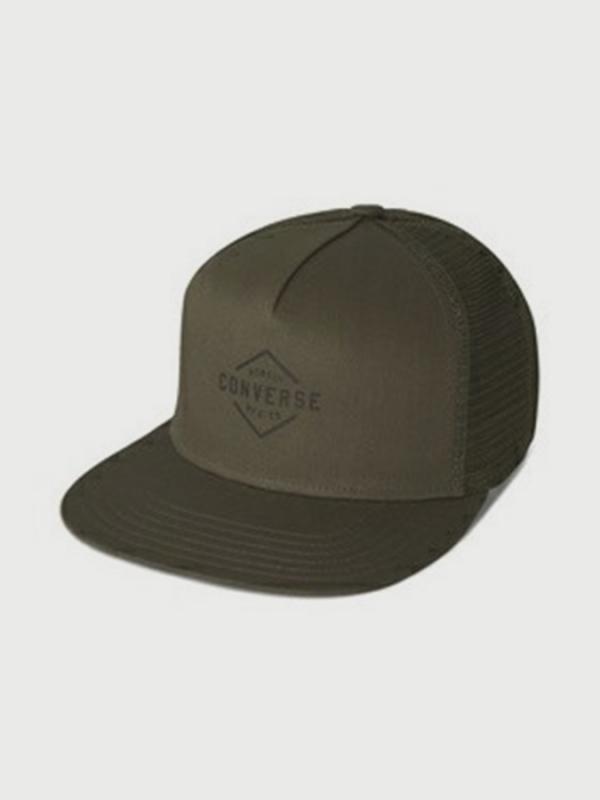 Kšiltovka Converse Diamond-crest Dartfrnt Trucker Zelená