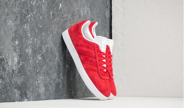 adidas Gazelle Stitch And Turn Collegiate Red/ Collegiate Red/ Ftw White