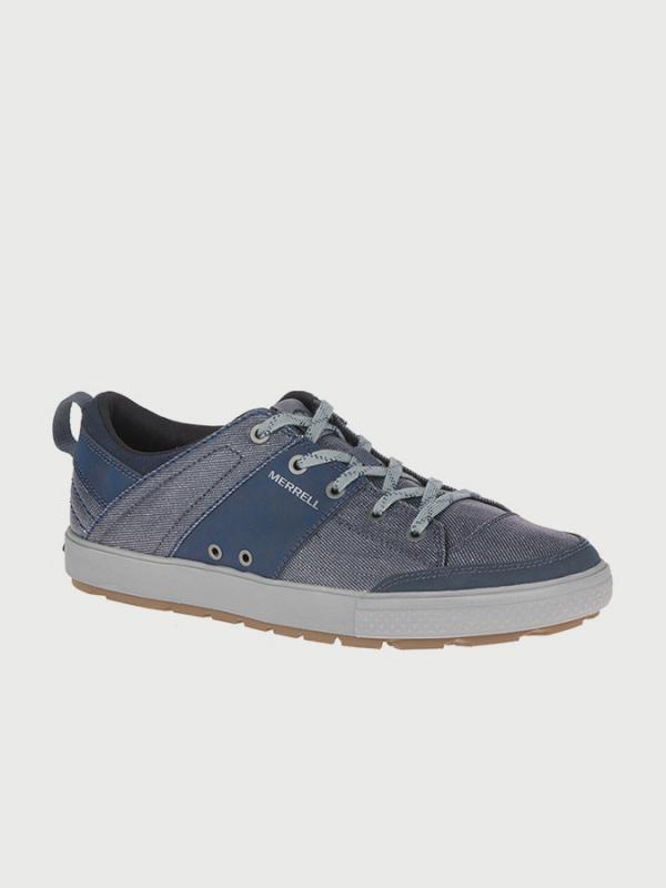 Boty Merrell Rant Discovery Lace Canvas Modrá
