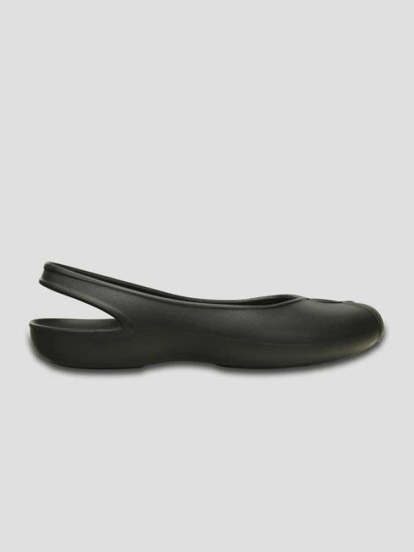 Sandály Crocs Olivia II Flat W Černá