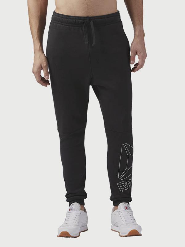 Tepláky Reebok El Big Logo Jogger Pant Černá