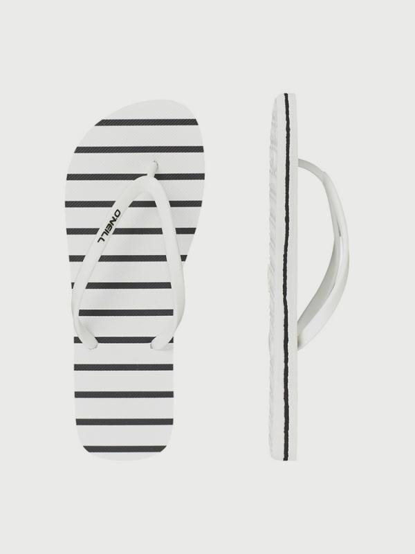 Žabky O´Neill Fw Tropadelic Print Flip Flops Bílá