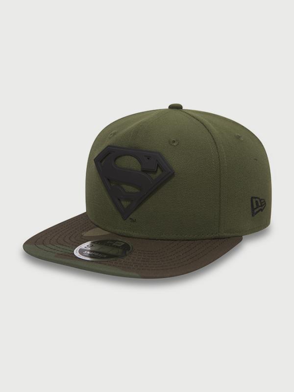 Kšiltovka New Era 950 Camomtl hero snap SUPMAN Zelená