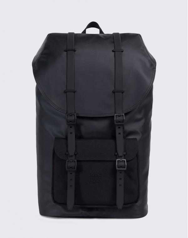 Batoh Herschel Supply Little America Studio Black/Black Rubber