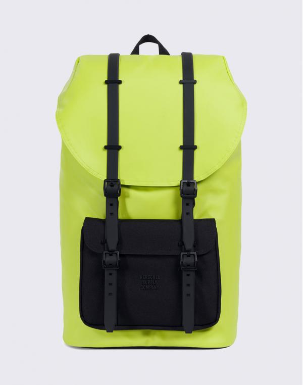 Herschel Supply Little America Studio Lime Popsicle/Black/Black Rubber