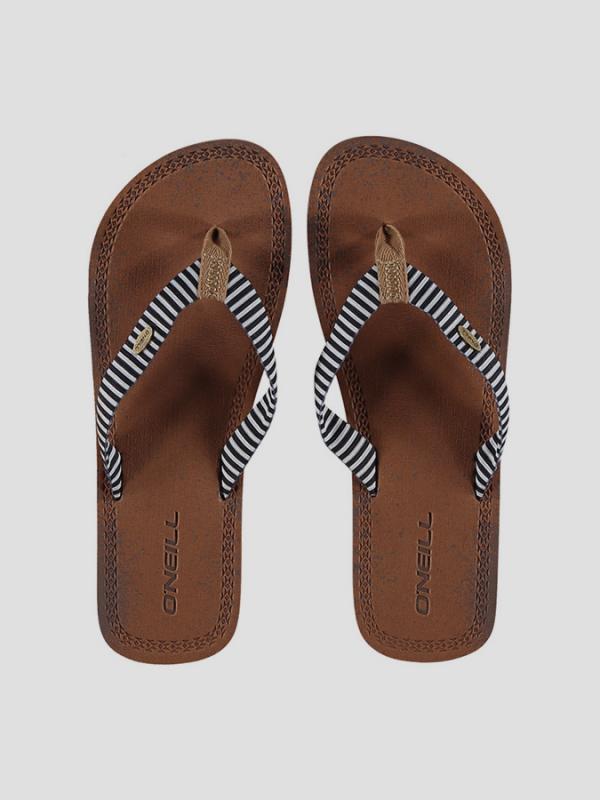 Žabky O´Neill FW WOVEN STRAP FLIP FLOP Černá