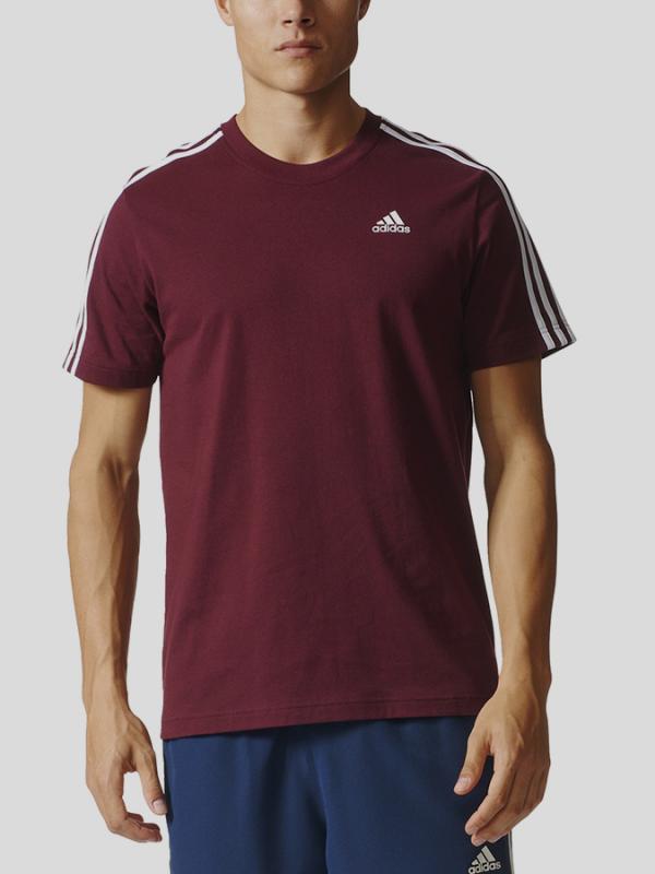 Tričko adidas Performance ESS 3S TEE Červená